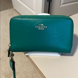 Green Coach Wallet